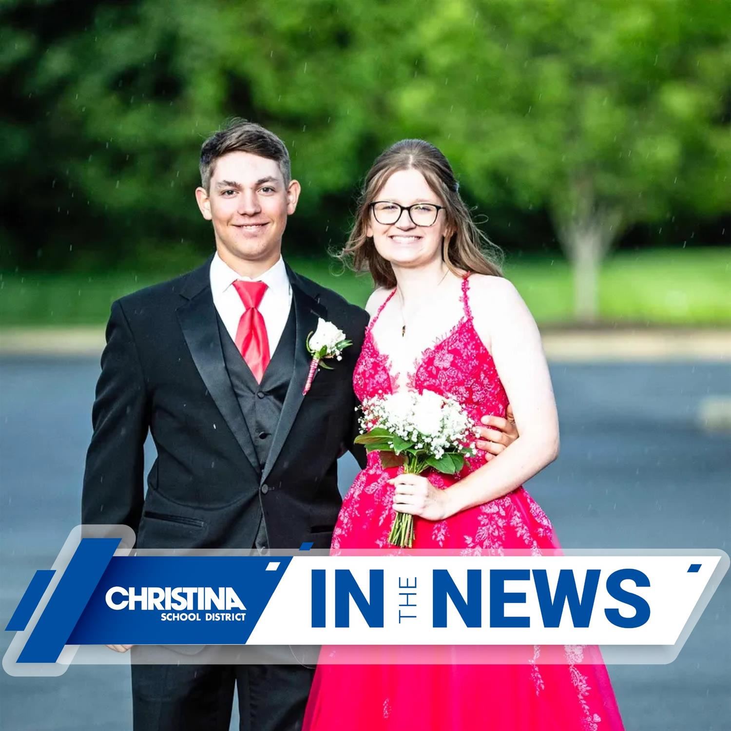  Christina School District In the News Photo of students attending prom